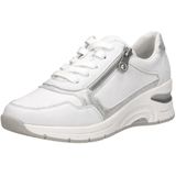 Seattle - Trainers - Wit - Glad Leer/Kunstleer - Ritssluiting