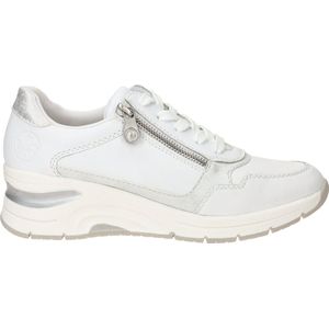 Seattle - Trainers - Wit - Glad Leer/Kunstleer - Ritssluiting