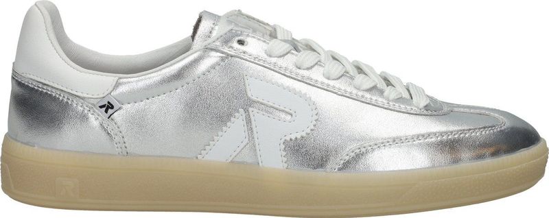 OTTO RIEKER San Diego - Sneakers - Zilverkleur/Wit - Metallic - Vetersluiting