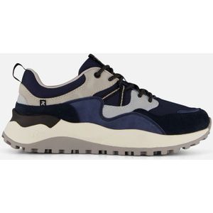 OTTO RIEKER Sport Slip-on Sneakers - Donkerblauw/Grijs - Lage Schoen - Uitneembare Inlegzool