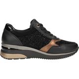 Remonte Veterschoenen Laag Veterschoenen Laag - zwart