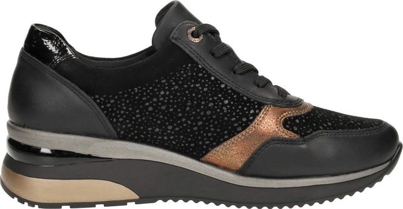 Remonte Veterschoenen Laag Veterschoenen Laag - zwart