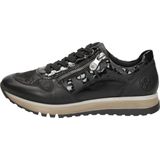 Rieker Sneaker, Freizeitschuh, Halbschuh, Schnürschuh mit Außen-Reißverschluss