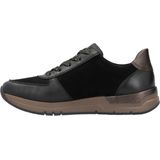 Rieker dames sneaker - Zwart multi