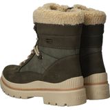 Remonte D0C77 Veterboots - Groen - Nubuck Leer - Wollen Voering