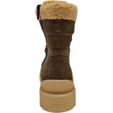 Remonte - D0C77 - Veterboots - Groen - Nubuck Leer - Wollen Voering