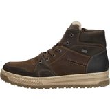 Rieker - Rieker Veterboot - Zwart - Imitatieleer - Waterafstotend