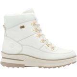 Veterlaarsjes - Effen - Leer - Ronde Neus - Warm Gevoerd