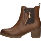 Rieker - Dames Boot - Cognac - Imitatieleer - Antistress Voetbed