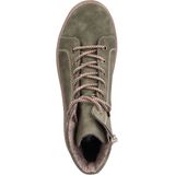 Rieker - Enkellaarsjes - Kaki - Plateausool - Ritssluiting
