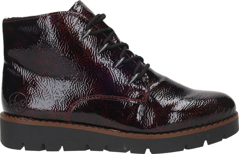 Rieker Veterboots - Dames - Rood