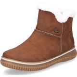 Enkellaarsjes - Effen - Imitatieleer - Ritszakken aan de zijkant