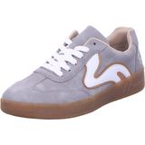 Sneakers - Color-Blocking - Imitatieleer - Versterkte Hak - Platte Hak