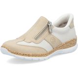 Merk - Model - Sneakers - Color-Blocking - Imitatieleer, Mesh
