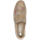 Rieker - Instappers - Beige - Synthetisch - Dames