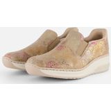Rieker - Instappers - Beige - Synthetisch - Dames