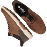 Rieker Sneakers - Heren - Bruin - Voorgevormd Voetbed - Elastische Sluiting