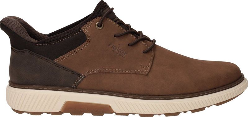 Rieker Sneakers - Heren - Bruin - Voorgevormd Voetbed - Elastische Sluiting