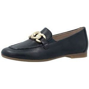 Remonte - Loafers - Donkerblauw - Blokhak - Uitneembaar Voetbed
