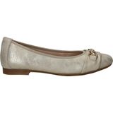 Remonte - Ballerina - Goud - Stretchleer - Comfortabel Voetbed