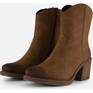 Rieker Westernstiefelette, Cowboystiefelette, Boots, Blockabsatz, im angesagten Used-Look