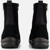 Rieker - Z0053 - Enkellaarsjes - Zwart - Korte Suède Laarsjes