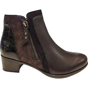 Remonte R5172 04 Dames Enkellaarzen - Zwart