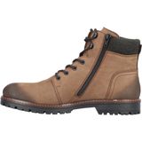 Veterboots - Zwart - Echt Leer - Waterafstotend Tex-membraan