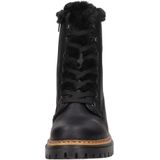 Veterlaarsjes - Effen - Imitatieleer - Ritszakken en Snoersluiting