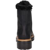 Veterlaarsjes - Effen - Imitatieleer - Ritszakken en Snoersluiting