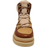 Veterlaarzen - D0C80-22 - Imitatieleer - Color-Blocking - Blokhak