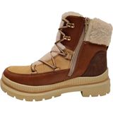 Veterlaarzen - D0C80-22 - Imitatieleer - Color-Blocking - Blokhak