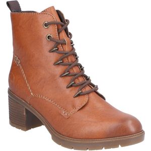Rieker Schnürstiefelette, Schnürboots, Blockabsatz, mit Innenreißverschluss