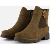 Rieker Enkellaarsjes bruin Synthetisch - Dames