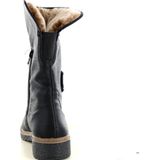Rieker Winterstiefelette, Winterboots, Warmfutter, Blockabsatz, mit Innenreißverschluss
