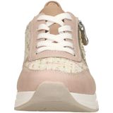 Sneakers - Color-Blocking - Imitatieleer - Platte Hak