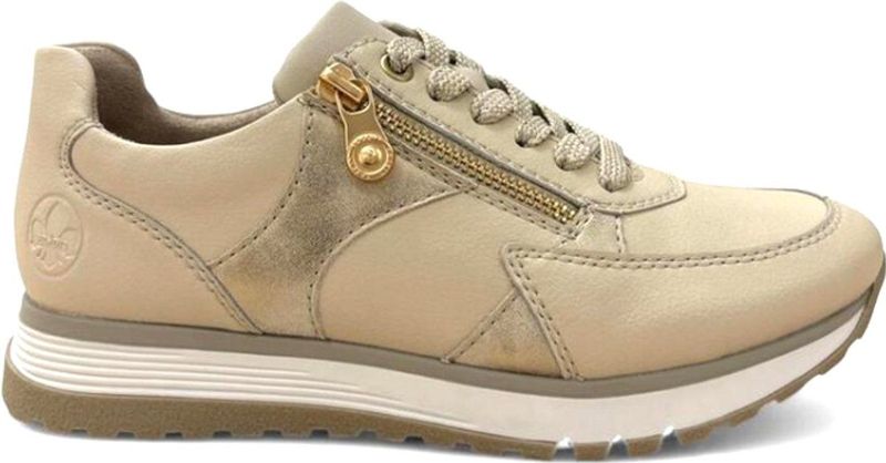 Rieker - 49010 - Nette Schoenen - Pebble/Muschel - Synthetisch