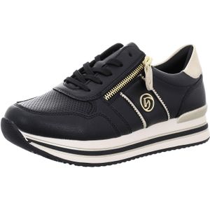Remonte FS Halbschuh für Damen, schwarz, Gr. 38 ½ EU