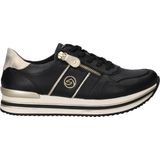 Remonte - D1327 03 - Sneakers - Zwart - Leder - G-wijdte