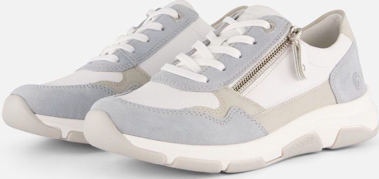 Remonte - Sneakers - Blauw - Synthetisch - Dames