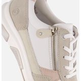 Remonte Sneakers - Beige - Synthetisch - Dames - Uitneembaar Voetbed
