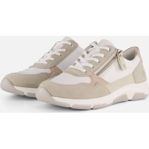 Remonte Sneakers - Beige - Synthetisch - Dames - Uitneembaar Voetbed