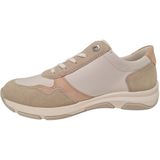 Remonte Sneakers - Beige - Synthetisch - Dames - Uitneembaar Voetbed