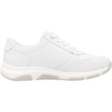 Remonte - Lage Leren Sneakers - Wit - Leer - Uitneembaar Voetbed