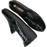 Rieker - Instappers - Groen - Synthetisch - Elastiek Sluiting