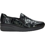 Rieker - Instappers - Groen - Synthetisch - Elastiek Sluiting