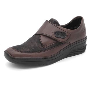 Rieker - Instappers - Bruin - Leer