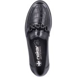 Instappers - Effen - Leer - Ronde Neus - Anti-slip Zool