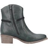 Merk - Cowboylaarzen - Zwart - Imitatieleer - Ritszakken aan de zijkant