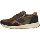 Rieker Sneakers Laag Veterschoenen Laag - donkerbruin